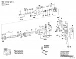 Bosch 0 602 121 001 GR.55 Drill Spare Parts